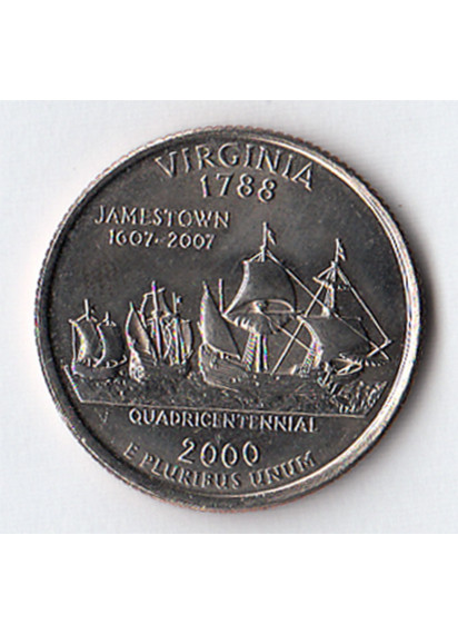 2000 - Quarto di dollaro Stati Uniti Virginia (D) Denver